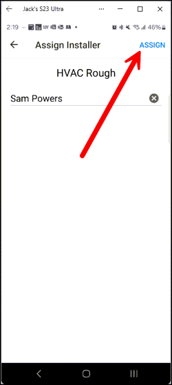 tap assign